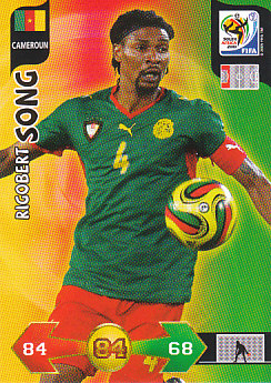 Rigobert Song Cameroon Panini 2010 World Cup #54